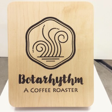 【オーダー】Shopサインプレート Botarhythm A coffee roaster 様