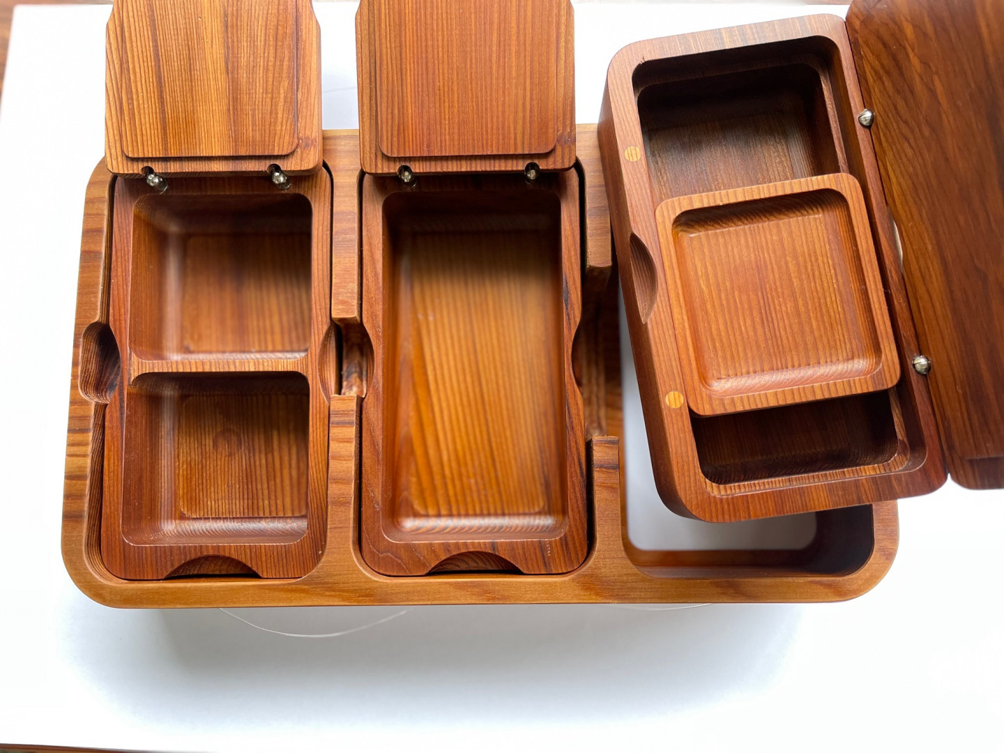 木製キス釣り用餌箱3箱ｾｯﾄ 木枠付 ｼﾏﾉﾌｨｸｾﾙｻｰﾌ9L用 納期約3カ月 