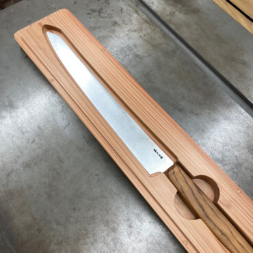 【OEM】包丁ケースと柄　五香刃物製作所さま