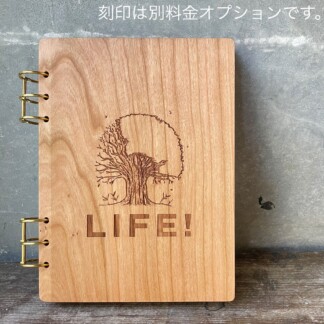 【受注生産】L判2段 木製フォトアルバム32枚