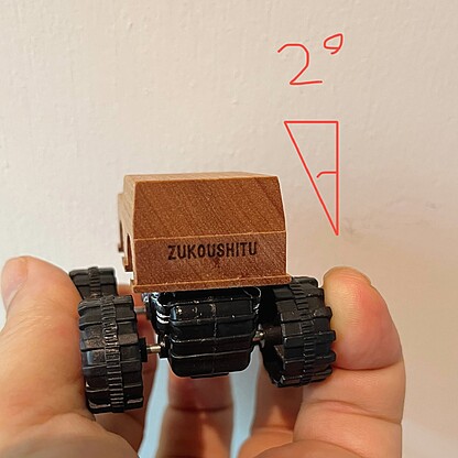 【おもちゃ】木のプルバックミニカー 樹種おまかせ - Image 3