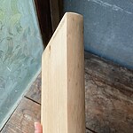まな板 側面after　メンテナンス　綺麗に削ります