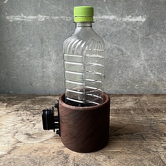 木製ドリンクホルダー ハイエース200系専用取付
