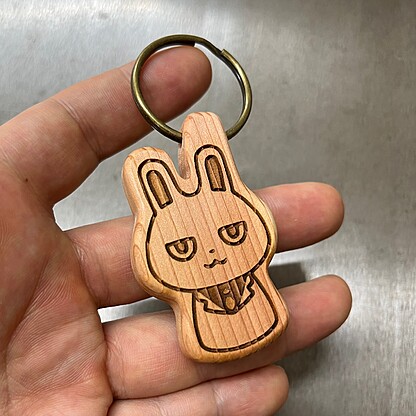 やさしいきもち 木製キーホルダー - Image 4