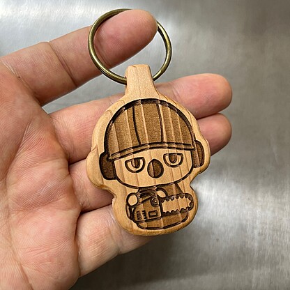 やさしいきもち 木製キーホルダー - Image 3
