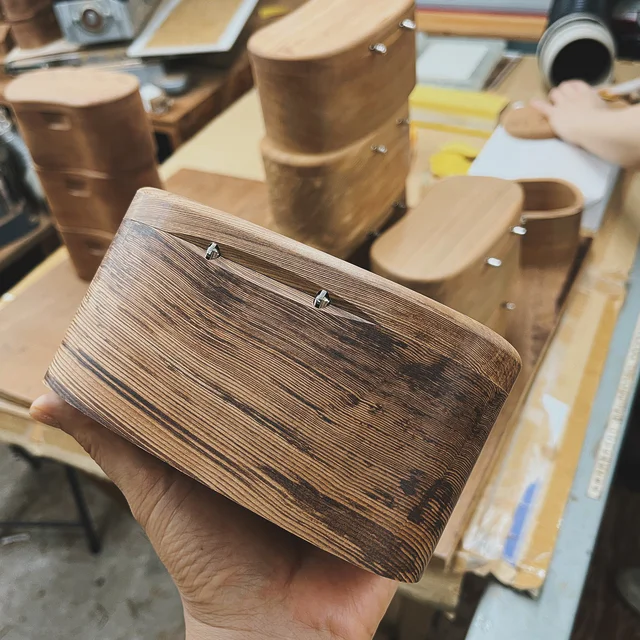 #zukoushitu
#木工
#木箱
#木の器
#餌箱
#黒鯛餌箱
#チヌ釣り
#ヘチ釣り
#釣具
#fishingtools
#woodworking